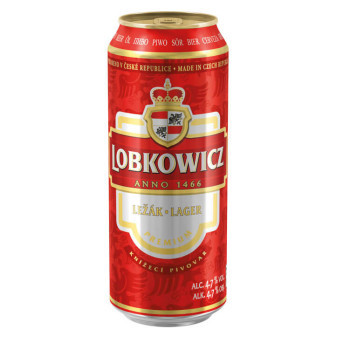 Premium světlý ležák 5.0% - plech - Protivín - 0.5L