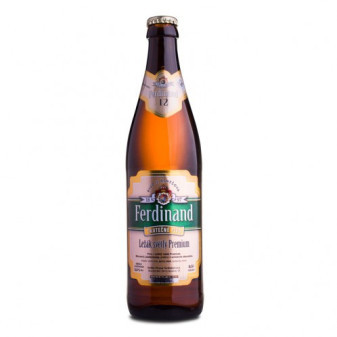 Ferdinand 12- světlý ležák Premium - 5% - Ferdinand pivovar - 0.5L