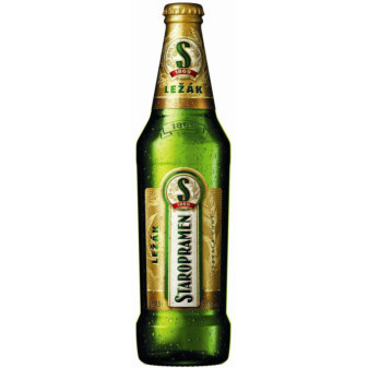 Staropramen 12% - světlý ležák - 5,0% - pivovar Staropramen -0.5L