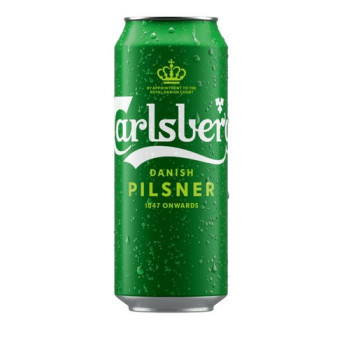 Carlsberg - světlý ležák 5.0% - Německo - plech - 0.5L