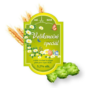 Velikonoční speciál - světlý speciál - 5,2% - Beskydský pivovárek - 1.5L