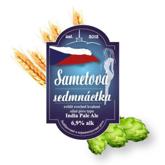 Sametová sedmnáctka - 6,9% - Beskydský pivovárek 1,5L