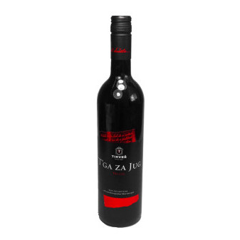 Vranec - červené polosuché - T´GA za Jug - vinařství Tikveš - Makedonie - 0.75 l