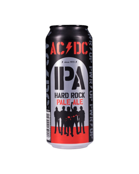 AC/DC IPA - hard rock - pale ale 4.9% - Německo - 0.5L