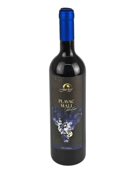 Plavac mali - Selection - červené suché víno 13.5% - Jurica - chorvatské víno - 0.75L