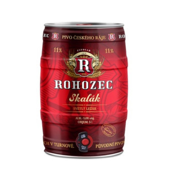 Rohozec Skalák - světlý ležák 11 - 5L - 4,8% - Rohozec a. s.