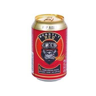 Hop Rider Beastly red 6.0% - speciální pivo - Německo - plech - 0.33L