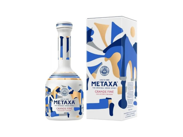 Metaxa Grande Fine porcelán 40% - Řecko - 0,7L