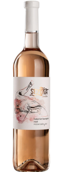 Rosé Cabernet Sauvignon Sezona - pozdní sběr 12,0 - od Gajdůška - 0.75L