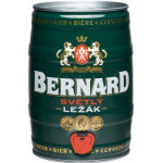 Bernard 11% soudek - světlý ležák - pivovar Bernard - 5L