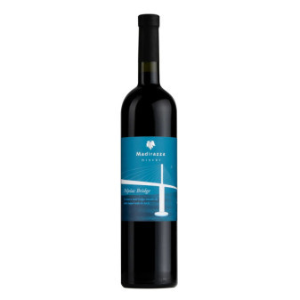 Pelješac Bridge - červené polosuché víno - Madirazza - chorvatské víno13,5% - 0.75 l