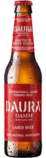 Estrella Damm Daura - 5.4% - silné světlé bezlepkové pivo - láhev - španělské pivo - 0.33L